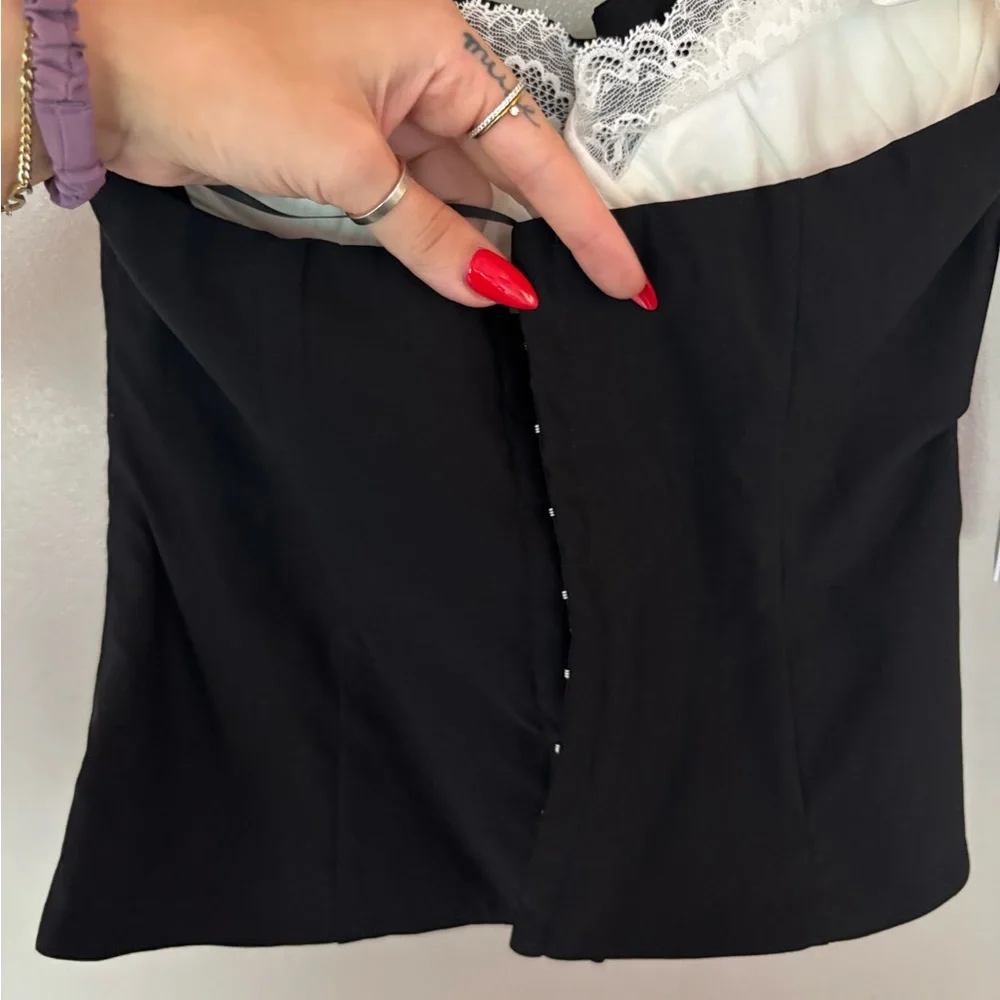 Renaissance corset lace top - Picture 4 of 5
